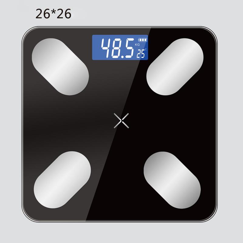 Умные весы, цифровые Bluetooth-голосовые весы для измерения веса жира