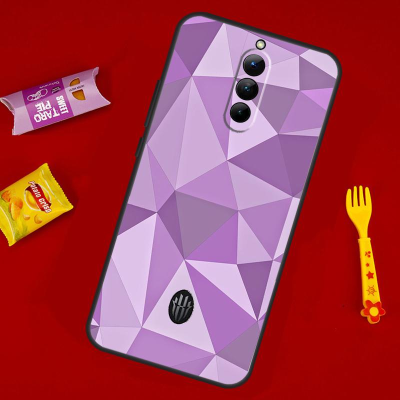 Геометрический абстрактный кристальный чехол для ZTE Nubia Red Magic 8S 9S 10S 8 9 10 11 Pro Plus 6 7 6S 7S Pro 6R 5G 10 Air