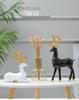 Nordic Resin Origami Elk Ornament for Living Room Decoration - Housewarming Gift