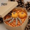 Talos 3D-печатная фигурка Хэллоуинского паука и тыквы с подвижными суставами, Креативная игрушка-антистресс, Артикулируемая фигурка животного для дома и офиса