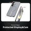 Для Samsung Galaxy S26 / S26 Pro Магнитный чехол Подставка Сетчатая текстура ТПУ ПК Задняя крышка телефона