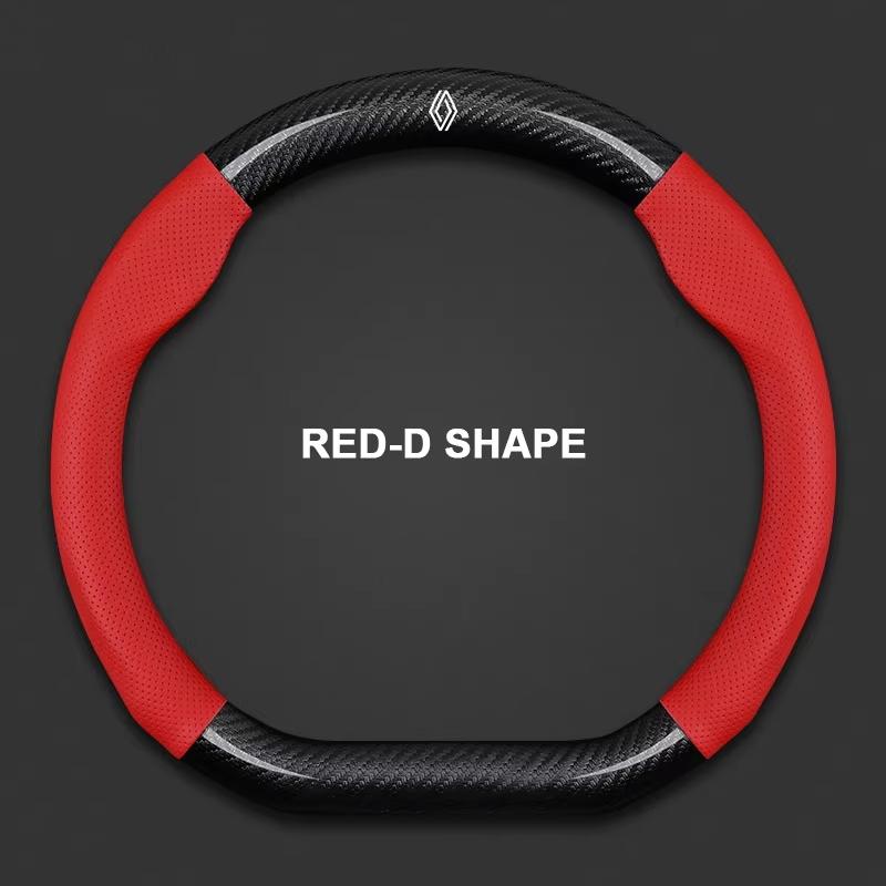 2026 Горячие Для Renault Колпаки на колеса Кожаный чехол на руль автомобиля Для Renault Kardian Kwid Clio Captur Megane 3 Автомобильный руль