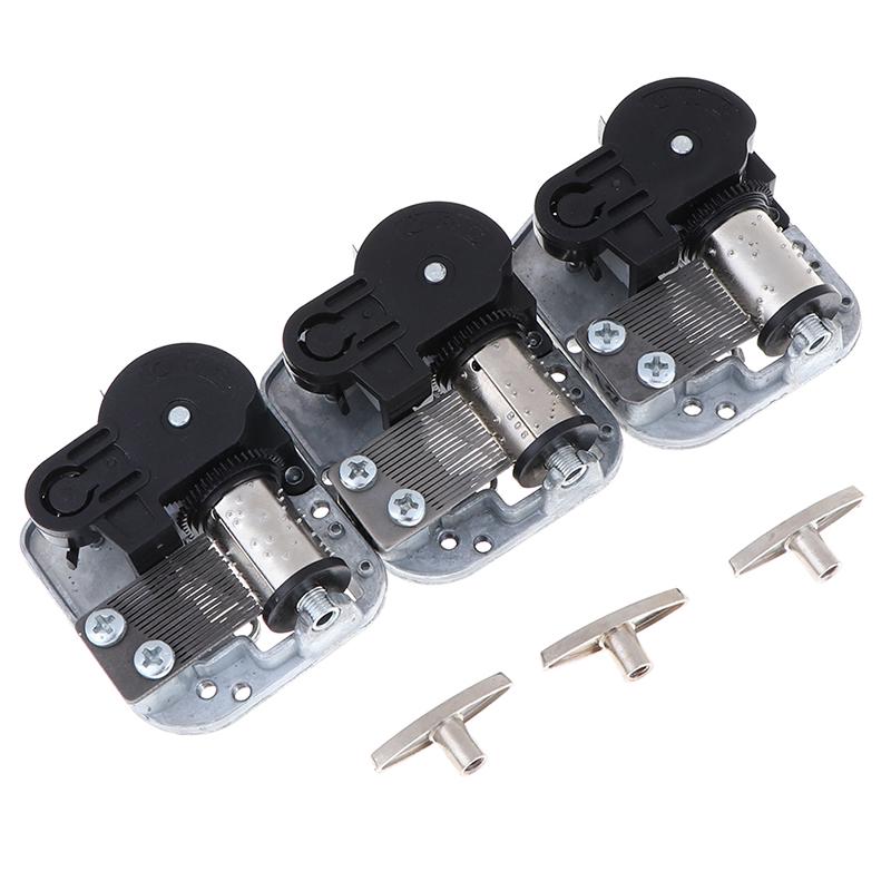 Механическая музыкальная шкатулка Windup DIY Sankyo с музыкальным механизмом + ключ