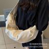 Casual Soft Surface Large-capacity Bag Women's 2025 New Versatile Messenger Bag Slack Shoulder Bag Commuter Dumpling Bag
