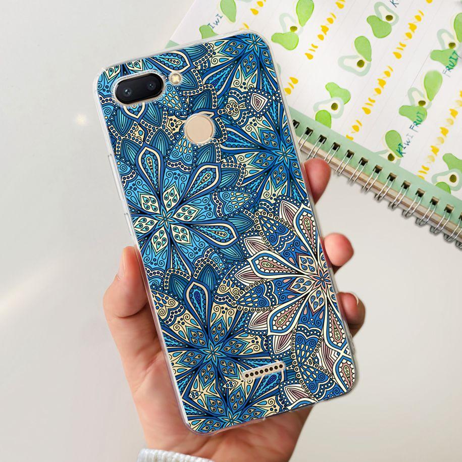 For Cover Xiaomi Redmi 6 Phone Case Fashion Marble Butterfly Soft Silicone Back Cover For Xiomi Redmi 6 6A Redmi6 Redmi6a Fundas