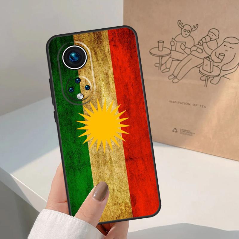 Флаг Курдистана Чехол для Honor Magic 7 Lite 5 6 8 Pro Для Honor 400 200 90 70 50 X8c X8b X9a X9b X9c X9d Win