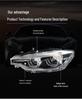 Совместимый корпус фары для BMW 3 серии F35 330 Передний фонарь (63117419633/63117419634)