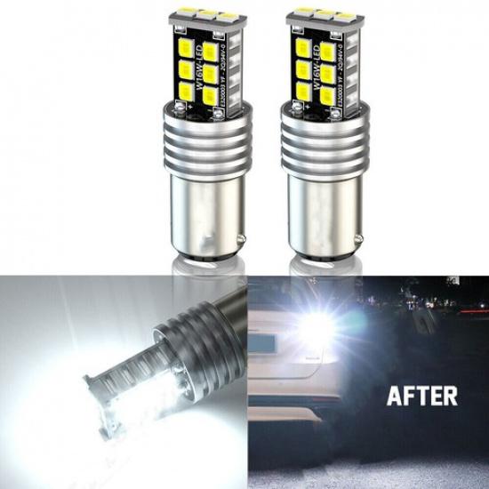 2x 15-SMD белых светодиодных ламп ДХО/поворотников для Chevy C1500/K1500
