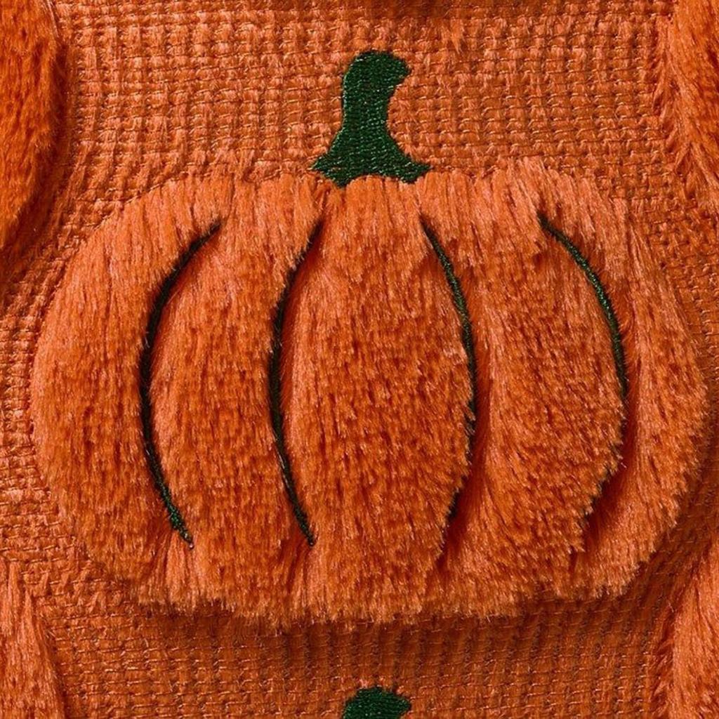 2Pcs Halloween Decoration Throw Pillow Cover Pumpkin Ghost Quilting Plush Autumn Thanksgiving Harvest Home Living Room Decor