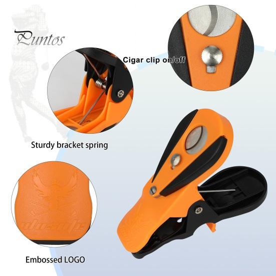 Держатель для дыма для гольфа, тележка для гольфа, зажим для подставки для дыма, пластиковая сумка для гольфа, зажим для тележки, дымовой маячок, аксессуары для гольфа для мужчин, гольфисты