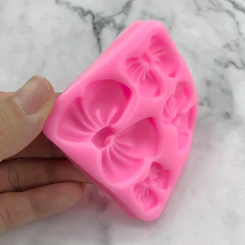 NewArrive 1 шт. милые формочки для бантов с узелками, мягкие силиконовые формы для помадки, смолы, украшения тортов, кондитерские изделия, кухонные принадлежности для выпечки, инструменты
