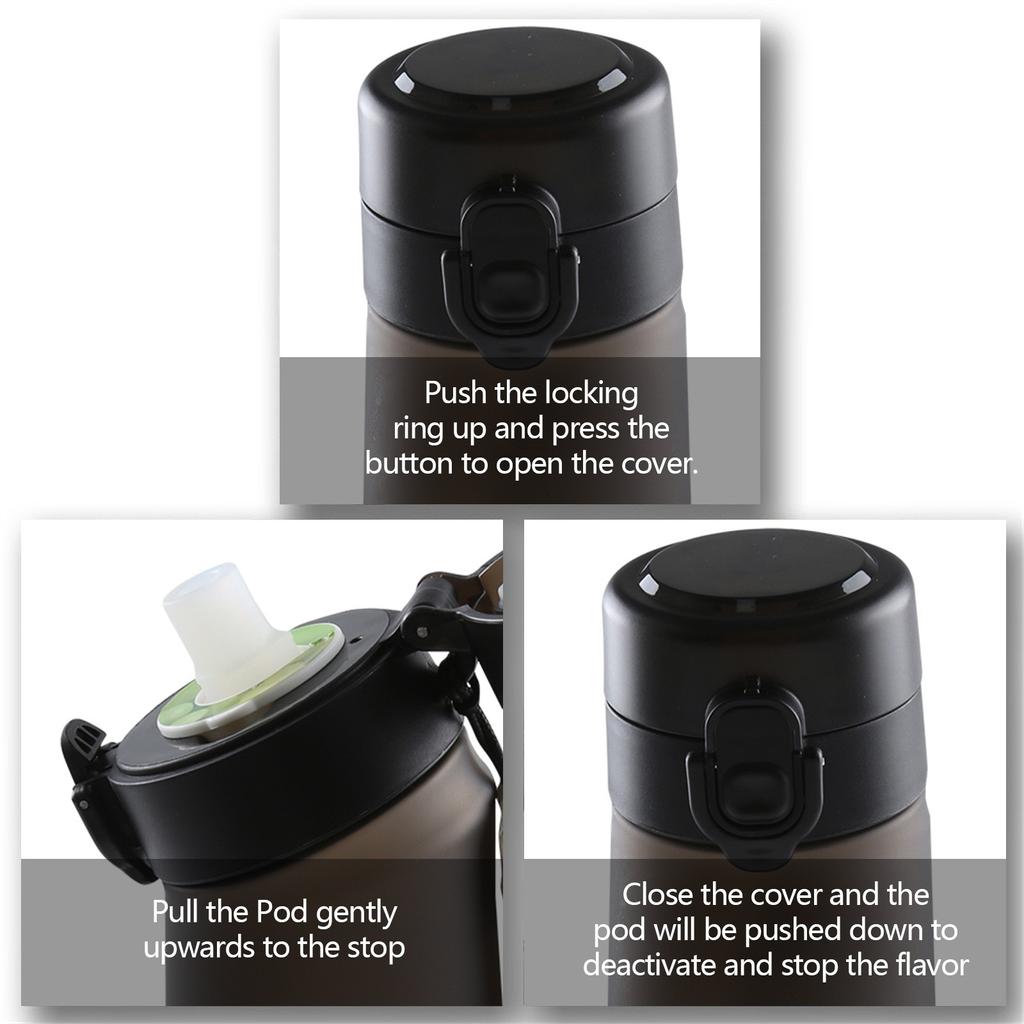 Пакет капсул со вкусом бутылки с водой | Аксессуары Бутылка для ароматизированной воды S Тартерный набор Вкусовые капсулы