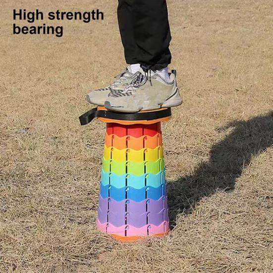 Складной стул, выдвижной, максимальная грузоподъемность, портативный замок с пряжкой, устойчивый, телескопический, для сада, рыбалки, пешего туризма, барбекю, искусства, студента