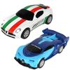 Модель машинки Slot Car 1 64 1/64 1:Масштаб 64 Транспортное средство Электрическая Высокоскоростная Гоночная Трасса Полиция Гоночные Автомобили Аксессуары Игрушки Подарки для Детей