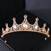Винтажные диадемы и короны со стразами в стиле барокко, диадемы, повязки на голову для женщин, свадебные аксессуары для волос, ювелирное изделие