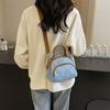 Denim Shoulder Bag Crossbody Small Square Bag Print Women's Multifunctional Shell Bag
