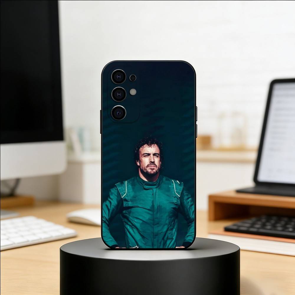 Крутой чехол для телефона A-Fernando A-Alonso для Samsung S25, S24, S21, S22, S23, S30, Ultra, S20, Plus, Fe, Мягкий силиконовый черный чехол