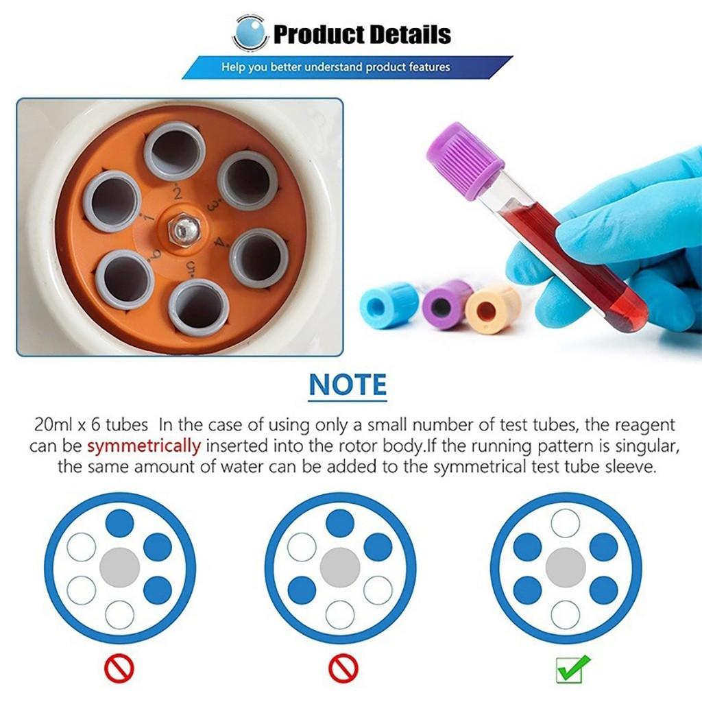 Центрифуга 800D Prp Медицинская Машина Центрифуга 4000 об/мин Тест Плазма Крови Центрифуга Машина Центрифуга