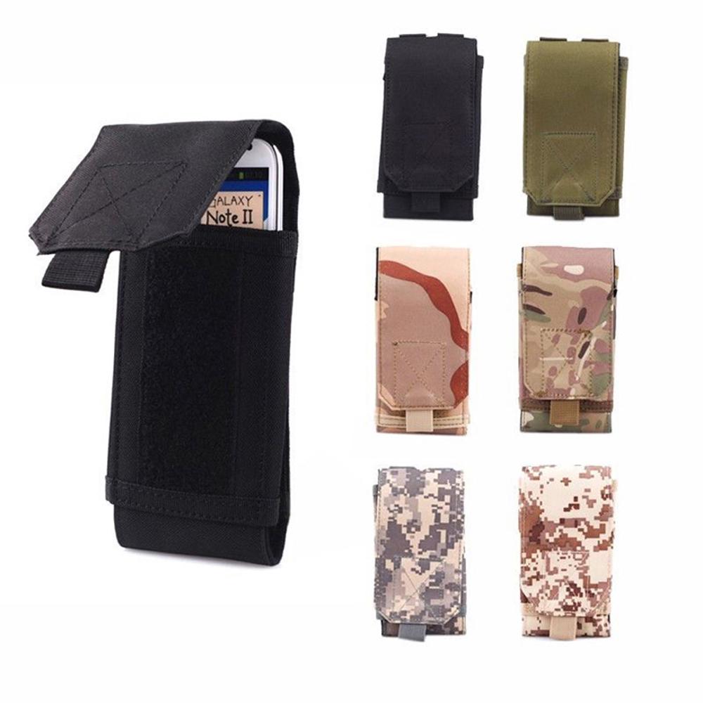 Belt Pouch Sport Pouch Camo Molle Bag Belt Pouch Holder Cell Phone Pouch Phone Camouflage Bag