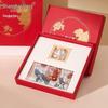 Shanghai Story 100% Mulberry Silk Scarf with Brooch Gift Set