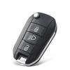 Автомобильный ключ для Peugeot 208 2008 301 308 508 5008 Rcz Для Citroen C-Elysee C4-Cactus Корпус брелка с центральной кнопкой