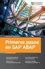 Книга Primeros Pasos En SAP ABAP
