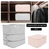 2Pcs Self Compression Duvet Storage Bag Large Capacity 3 Layer Moving Heavy Duty Self Compression Organizer Bag