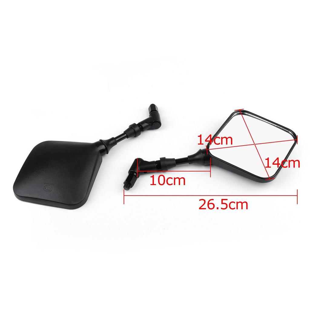 Motorcycle Rearview Mirrors For Suzuki RV125 03-16 DR-Z400 2000-2016 DR650 98-16