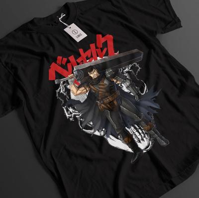 Футболка Berserk, футболка Guts, футболка Casca, футболка Griffith Top Warrior, аниме-футболка унисекс.