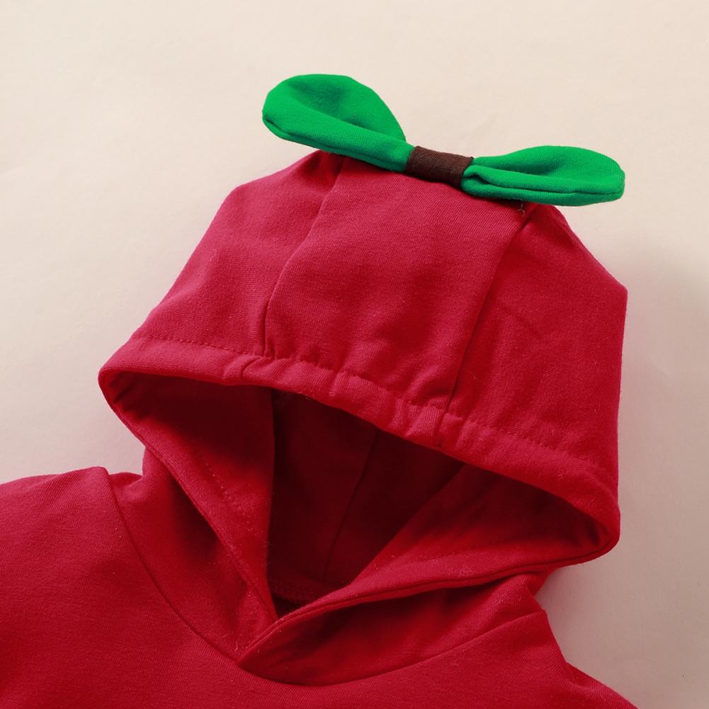 Детский свитер с капюшоном и фруктами, комбинезон