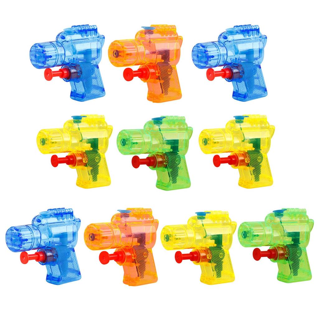 Manual Water Squirt Guns for Kids Water Shooting Summer Water Fight Toy Toddler Outdoor Swimming Pool Beach Toy 10PCS