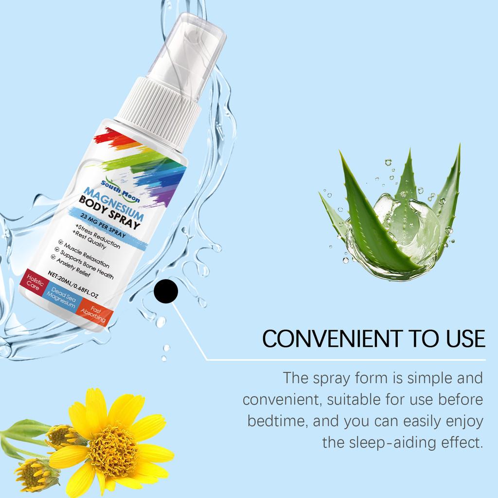 Премиальный спрей для улучшения сна South Moon для усиления ароматерапевтической релаксации и спокойного отдыха