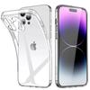 Роскошный прозрачный чехол для телефона iPhone 15 14 13 12 11 Pro Max силиконовый мягкий для iPhone XS Max XR X 7 8 6 Plus прозрачная задняя крышка