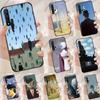 Чехол Rene Magritte для Huawei Nova 12i 12s 7i 8i 11i 9 10 SE Y90 Y60 Y70 Y72 Y61 Y91 P30 P40 Lite P60 Pro