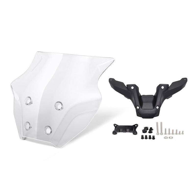 1 Set Motorcycle Windshield ABS Wind Deflector Fit for Yamaha MT-09 2024 / MT-09 SP 2024