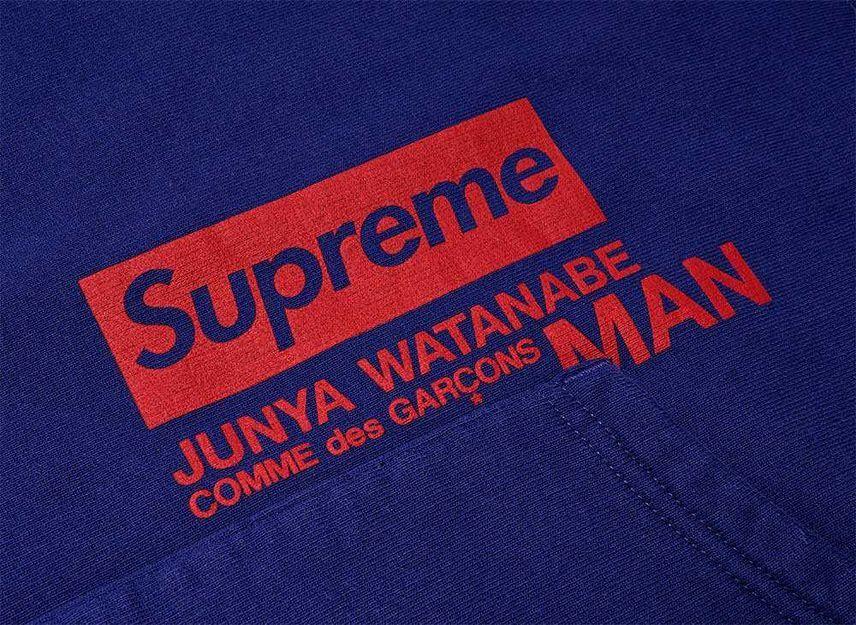 Supreme Худи JUNYA WATANABE COMME des GARCONS MAN Королевский