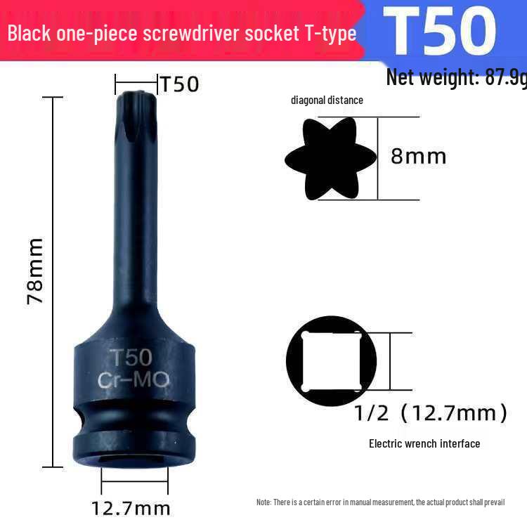 Набор 12-гранных Torx головок для пневматических и электрических гайковертов – Отверточные биты для авторемонта