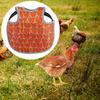Chicken Saddle Back Protector Hen Apron Protection Cover for Farm Roosters Winter