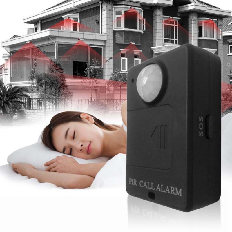 Mini GSM PIR Alarm Motion Sensor Alarm Infrared Wireless GSM Alarm Anti-theft Motion Detector