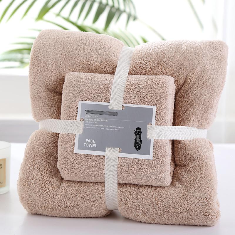 Бесплатная доставка Коралловое флисовое банное полотенце для матери и ребенка - идеальный подарок с возможностью нанесения логотипа