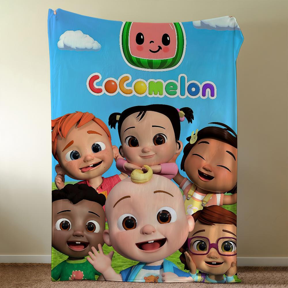 C-CoCo-melonS-ES Плед Детский Плед Супер Уютный Плюшевый Гостиная Диван Диван Мультяшный Детский Подарки на День Рождения