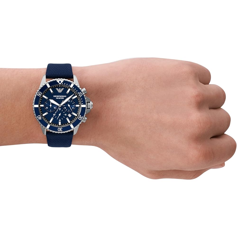 Emporio Armani WORLD EXPLORER AR11588 Men's Watch, Blue