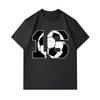 Men's 100% Cotton Crew Neck Short Sleeve T-Shirt, Soccer Number 16 Graphic Print Casual Soft Breathable Tee for Daily Wear Sports Soccer Enthusiasts