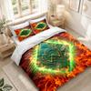Bedding Set 1 Duvet Cover 2 Pillowcases Werder Bremen Football Print Bedroom Home Decoration