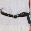 PINK PINEAPPLE DAIRY HEART BELT_BLACK