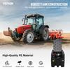 VEVOR Portable Diesel Tank, 439.1 L Capacity & 37.85 L/min Flow Rate, Diesel Fuel Tank with 12V Electric Transfer Pump and 399.3 cm Rubber Hose