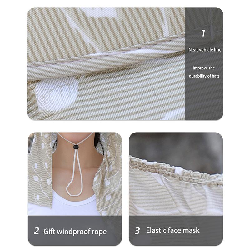 Женская шляпа от солнца, защита от ультрафиолета, шляпы для рыбалки, охоты, походов, широкополая панама, летняя маска, защитный чехол, кепки с козырьком для улицы