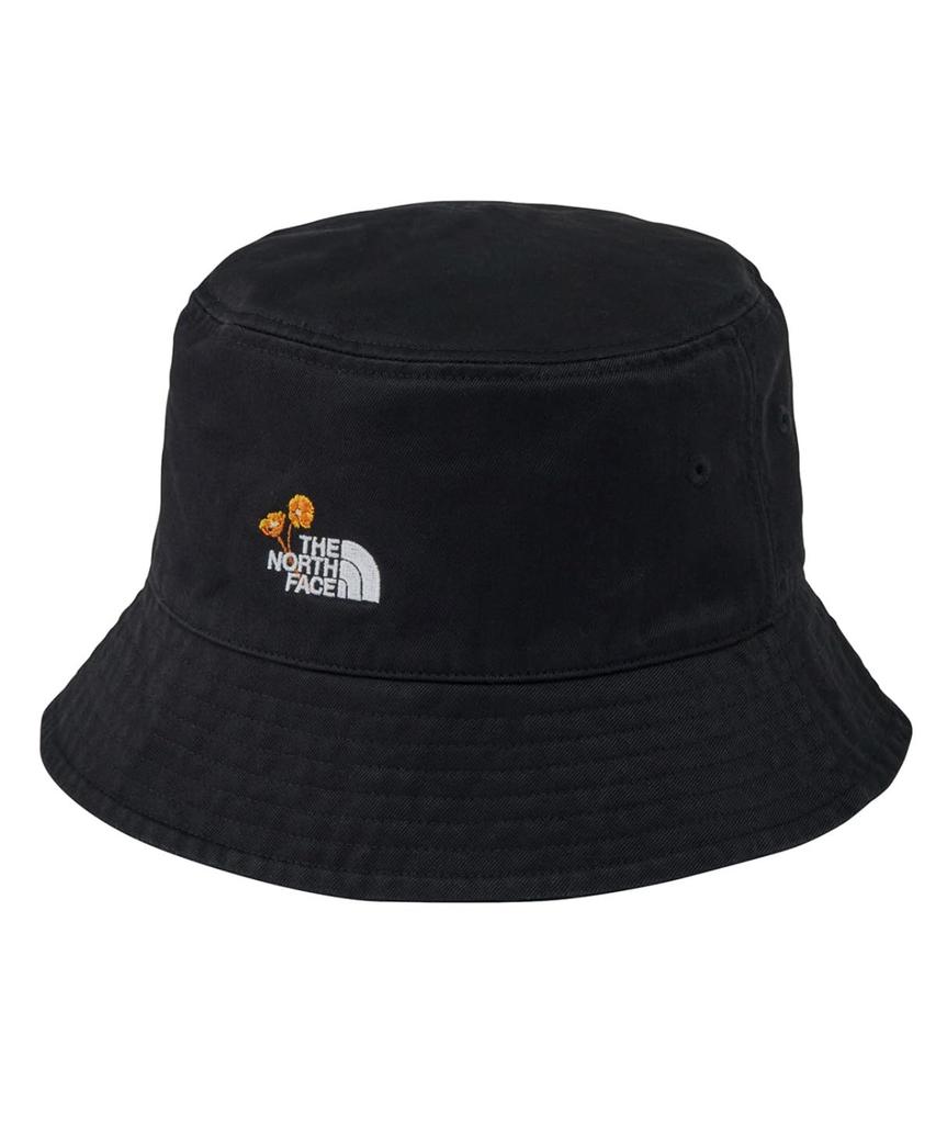 The North Face Flower Logo TNF Simply Classic Hat Black XL