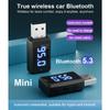 Автомобильный Bluetooth 5.6 FM-передатчик Приемник Громкая связь Мини-адаптер USB Беспроводной Авто Аудио со светодиодным дисплеем Для автомобильного FM-радио
