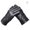 Men Gloves Fluffy 360 Degree Fit Soft Breathable Wind Resistant Winter Gloves